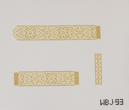 WBJ-93 Yellow Floral Watch Band