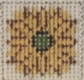#117 Sunflower 1 Inch Squares