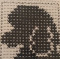 #126 Poodle 1 Inch Square