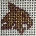 #171 Texas State Bobcat 1 Inch Square