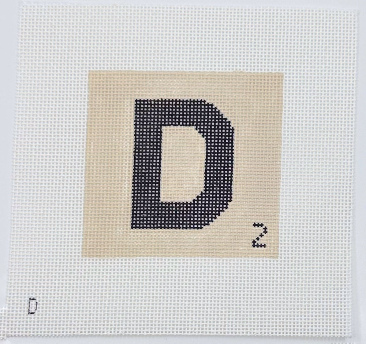 Scrabble Tile D