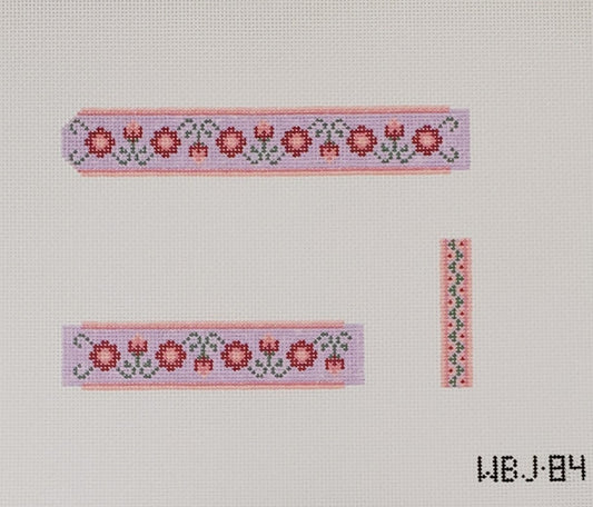 WBJ-84 Pink Floral Watch Band